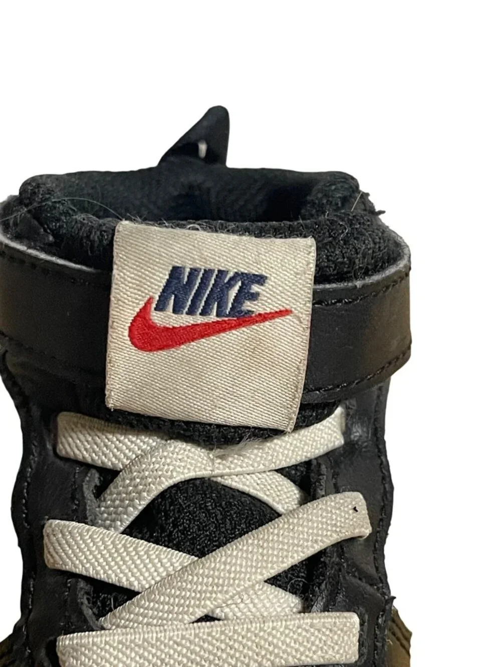 Nike Court Borough Mid 2 Size 6C White Black University Red Colorway Toddler